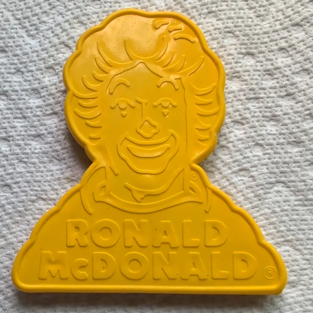 Vintage 1980's RONALD MCDONALD Cookie Cutter